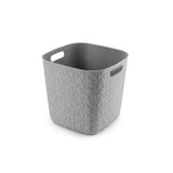 Curver softex opbergmand cube 15l taupe
