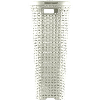 Curver style wasmand met deksel 40l wit