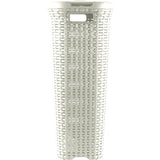 Curver style wasmand met deksel 40l wit