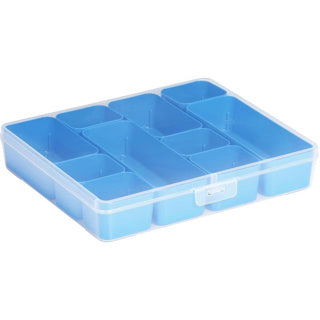 Sunware q-line opbergdoos met 10 bakjes 3,6l