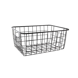 No brand draadmand 20x15,5x8cm mat zwart