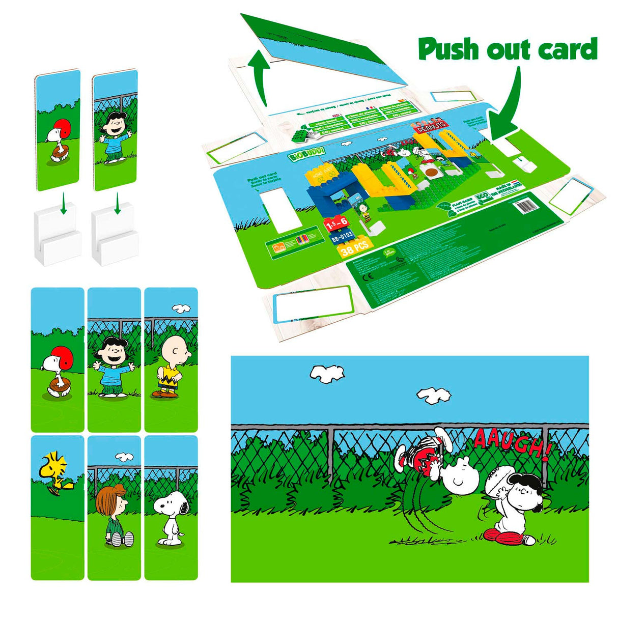 Biobuddi snoopy - american football, 38dlg.