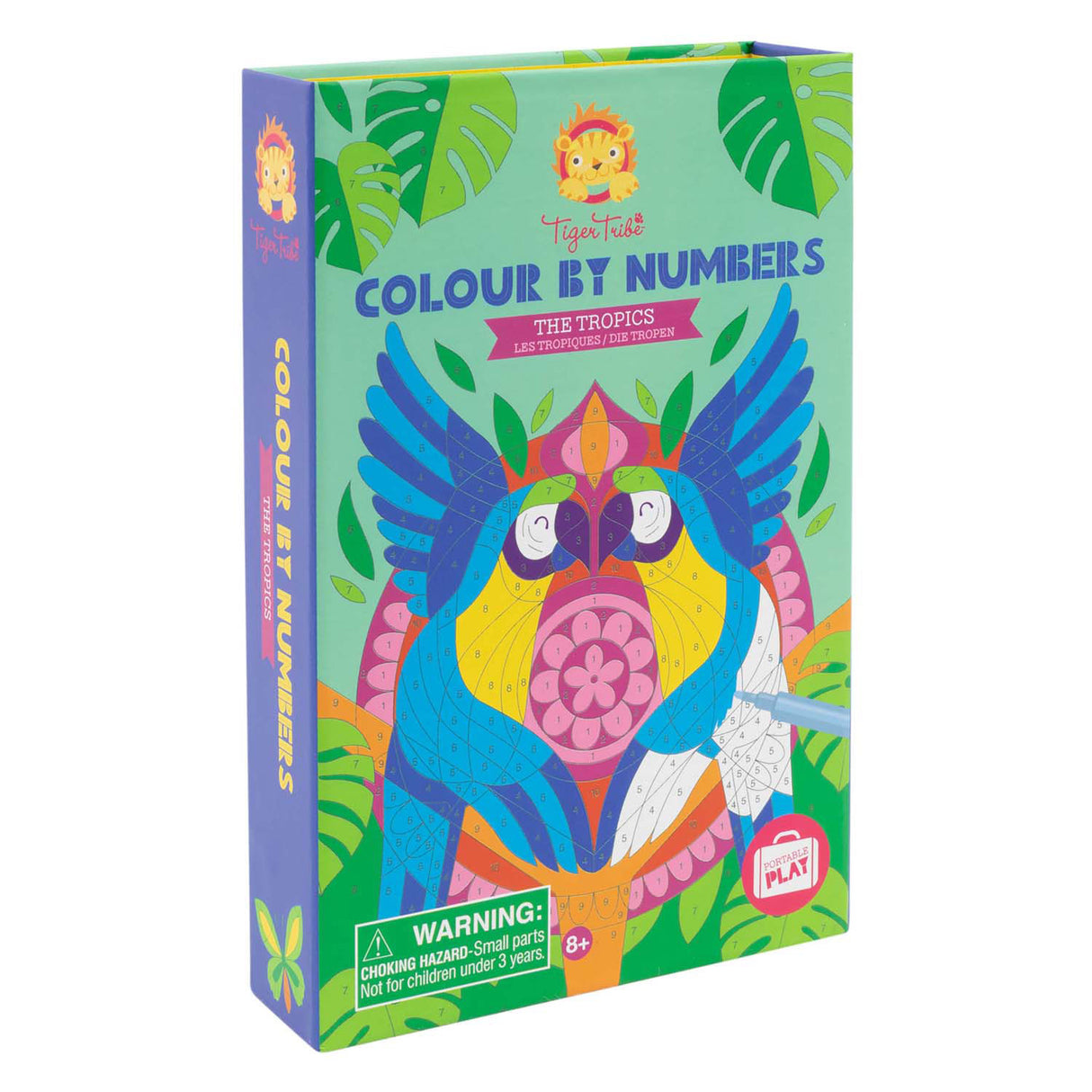 Selecta kleuren op nummer - de tropen