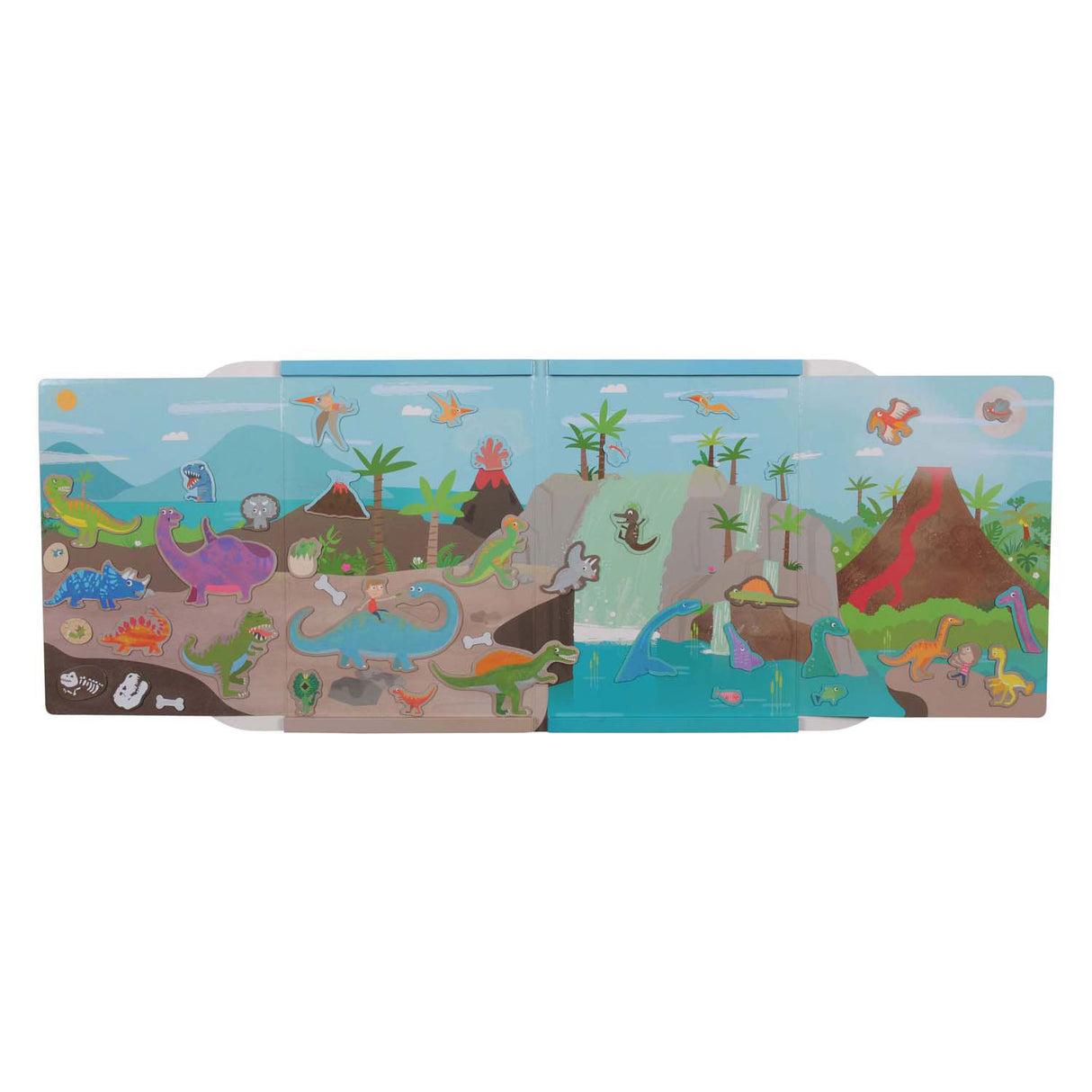 Selecta magna carry - dinosaurus magneetboek