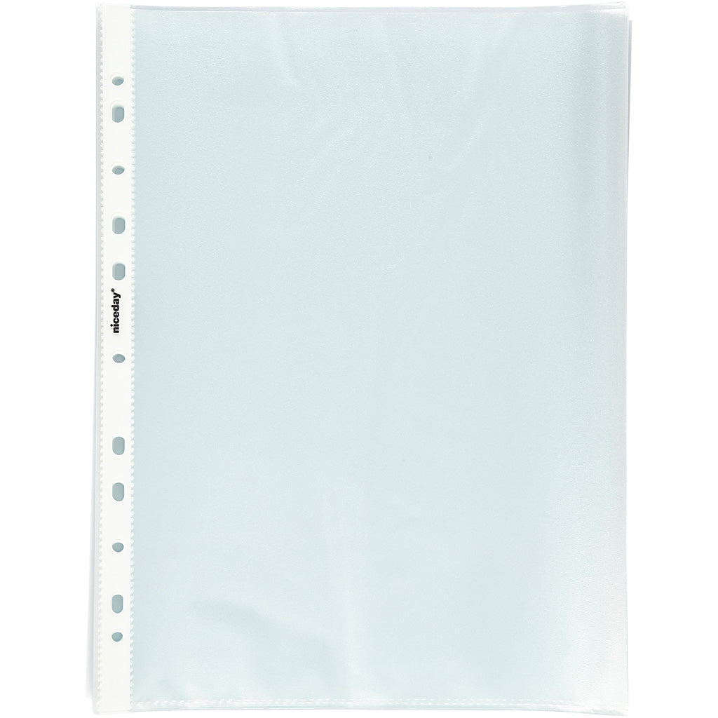 Plastic insteekhoezen, a4, vel 210x297 mm, 100 stuk 1 doos