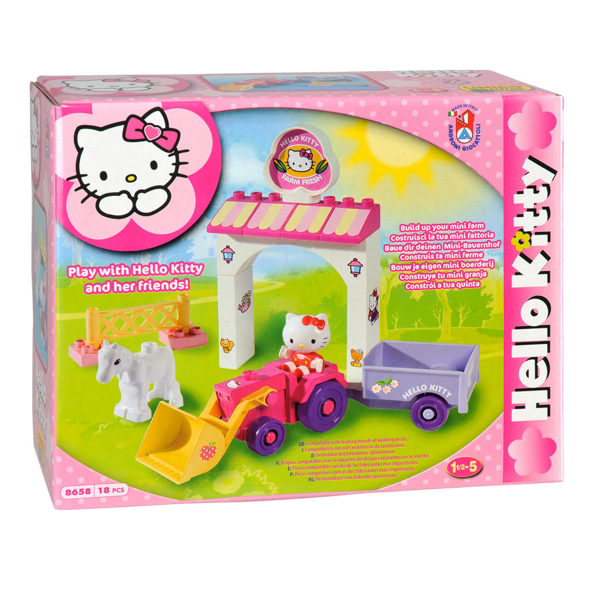 Androni hello kitty unico mini boerderij