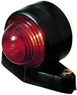 Hella doorrijlicht clearance light white red rubber housing