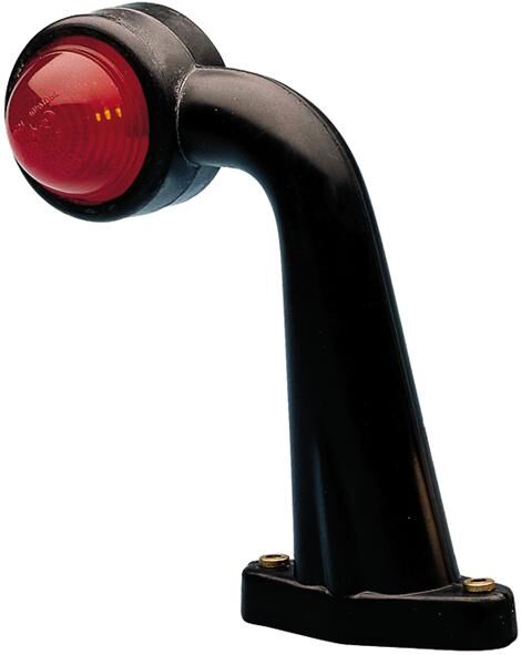 Hella doorrijlicht clearance light white red uni rubber arm