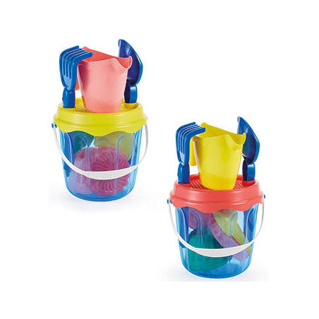 Ecoiffier emmerset met gebak zandvormen, 9dlg.