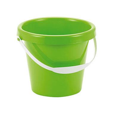 Ecoiffier emmer kleur met rand, 19cm