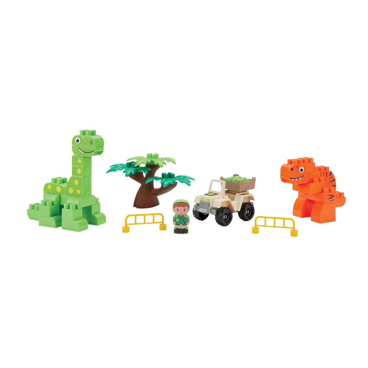 Ecoiffier abrick dino park speelset
