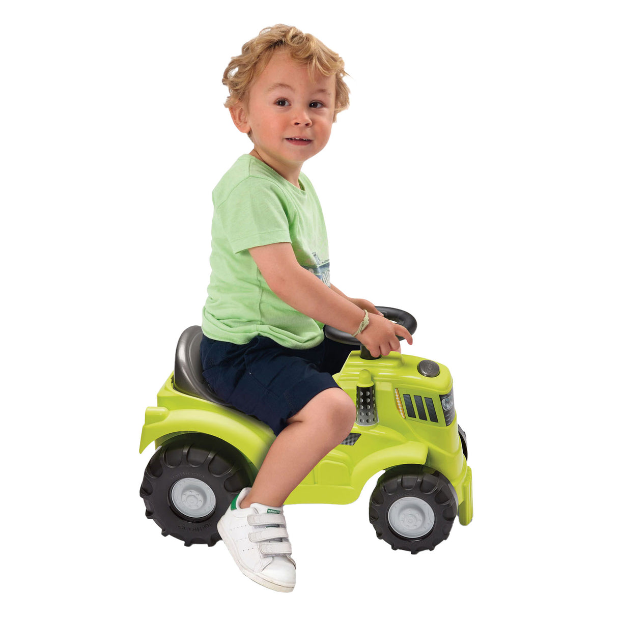 Ecoiffier loopauto tractor groen