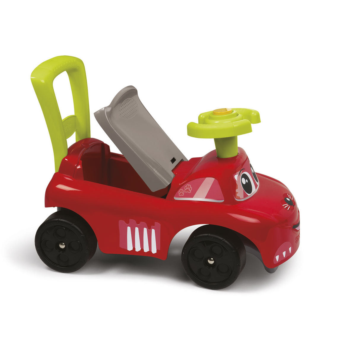 Smoby ride-on auto rood