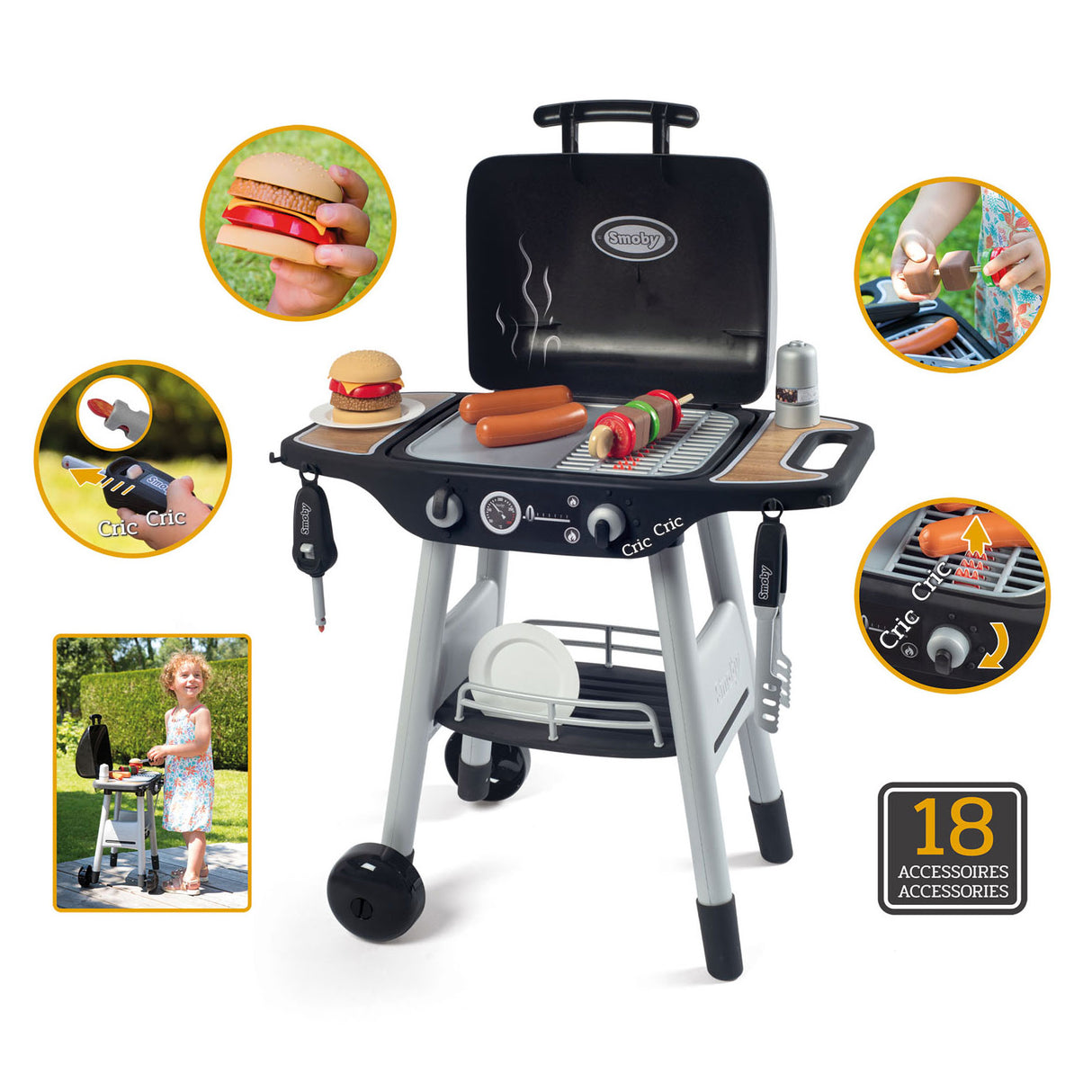 Smoby barbecue grill