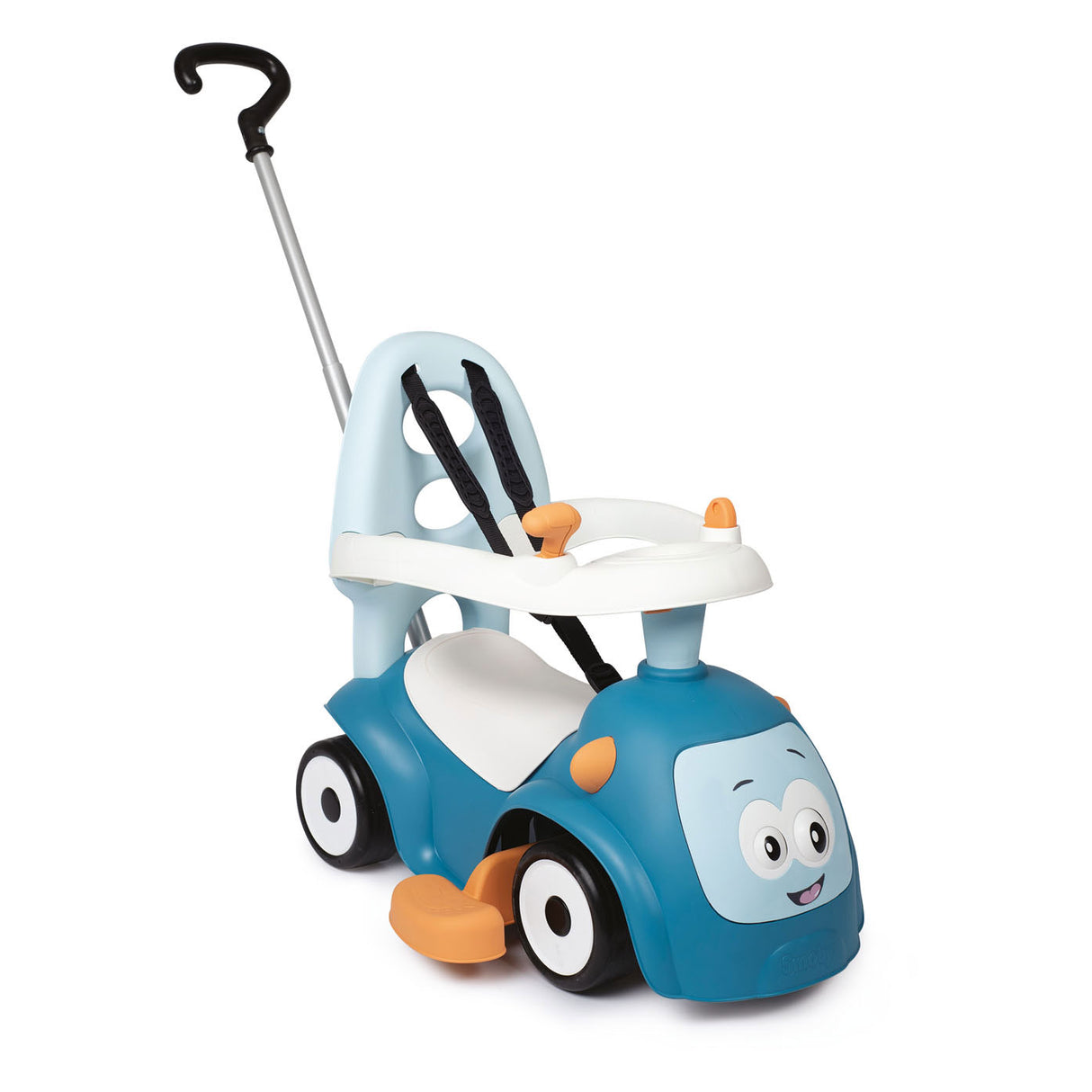 Smoby maestro ride on loopauto blauw