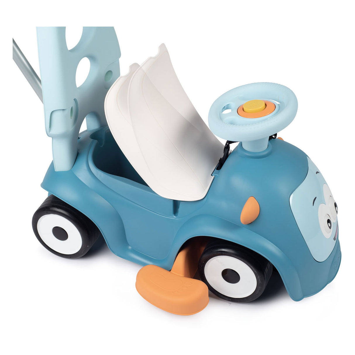 Smoby maestro ride on loopauto blauw