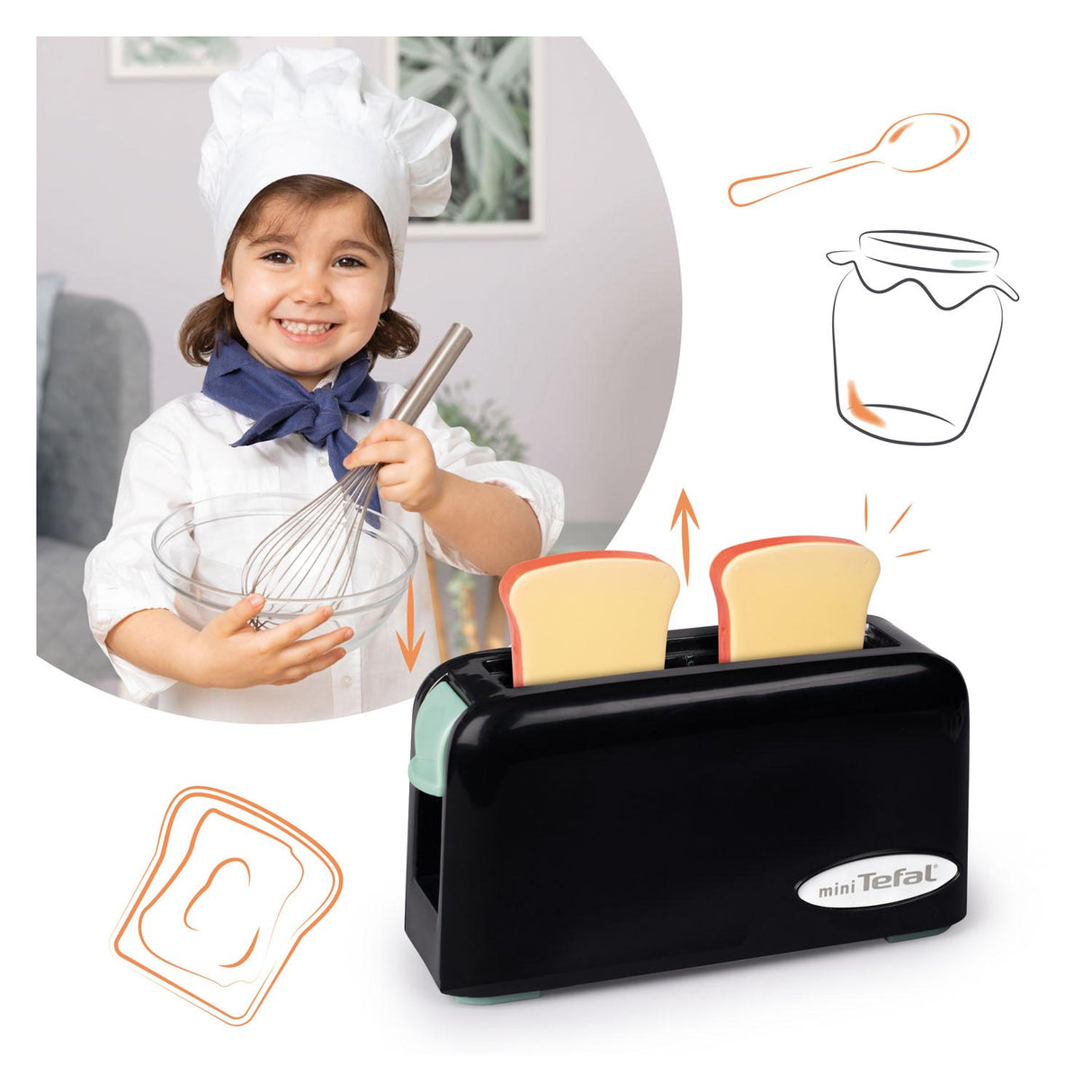 Smoby Tefal Broodrooster