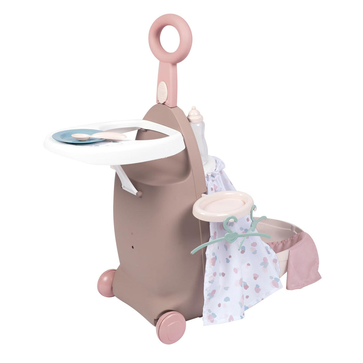 Smoby - Baby Nurse Verzorgingstrolley 3in1