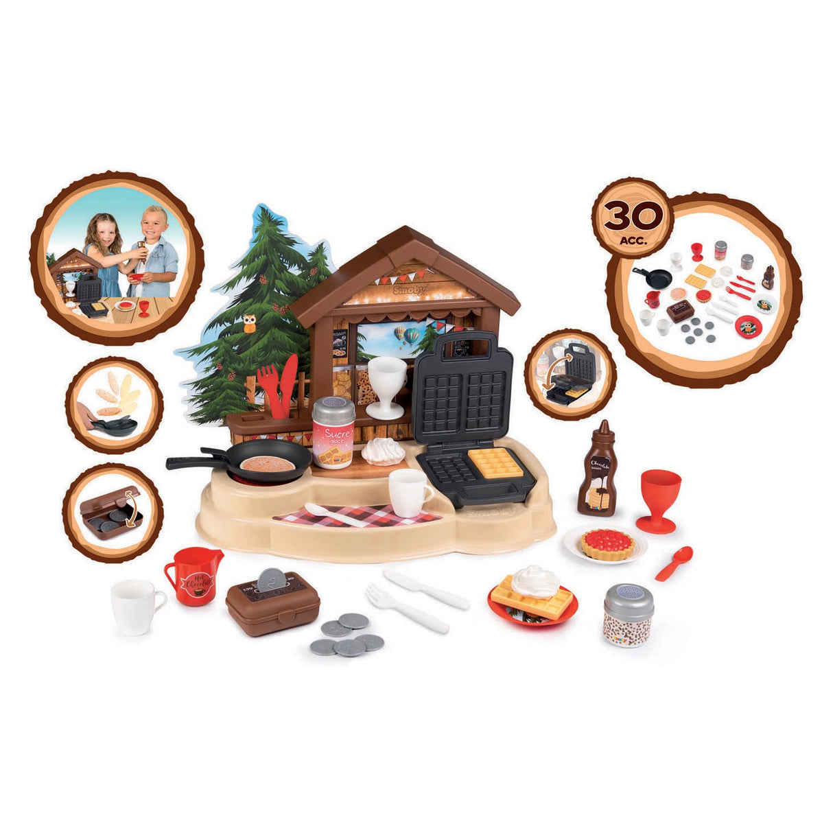 Smoby Winter Chalet met Accessoires 30dlg.