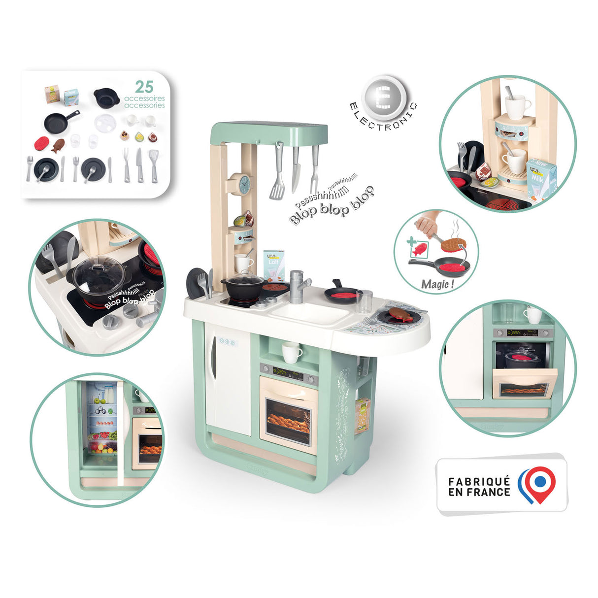 Smoby Cherry Keuken 25dlg.