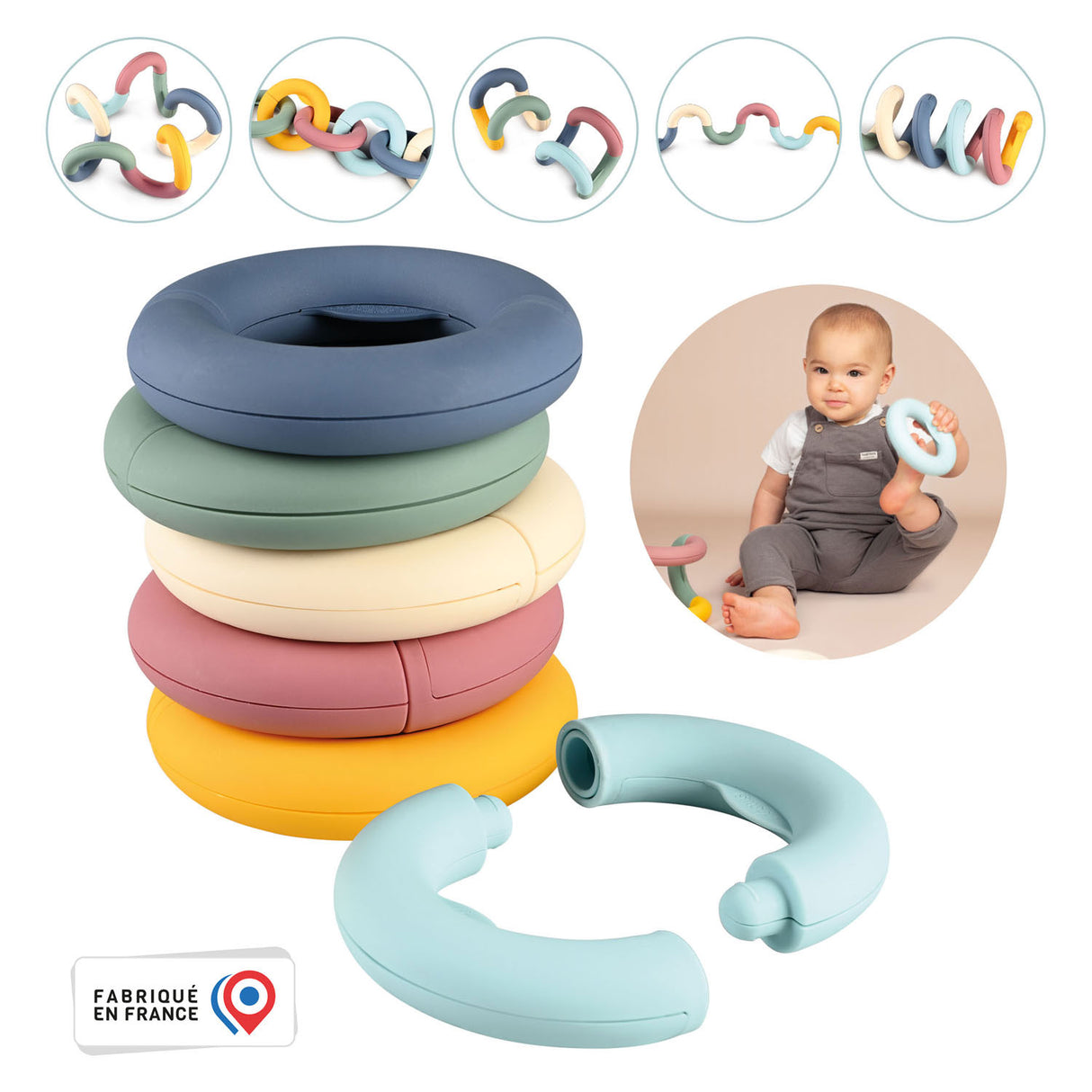 Smoby Little Tubo Bouwspeelgoed