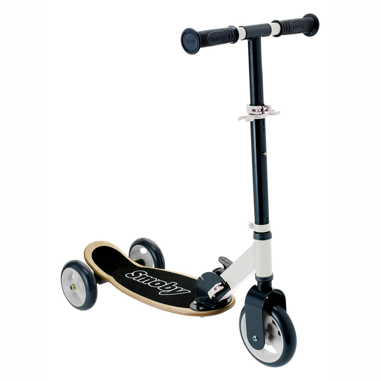 Smoby houten 3-wiel kinderstep blauw