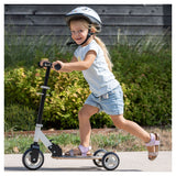 Smoby houten 3-wiel kinderstep blauw