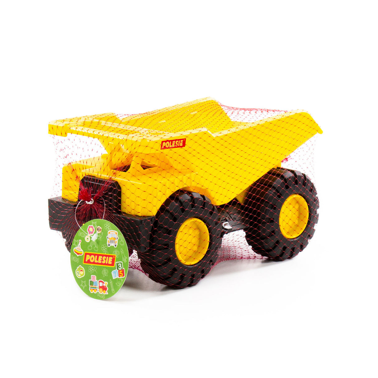 Cavallino kiepwagen geel