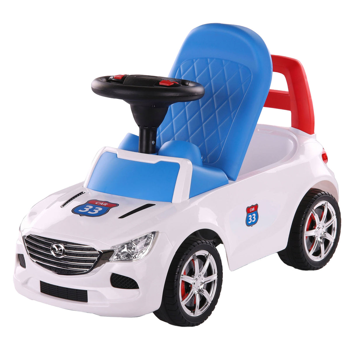 Cavallino trendy loopauto wit