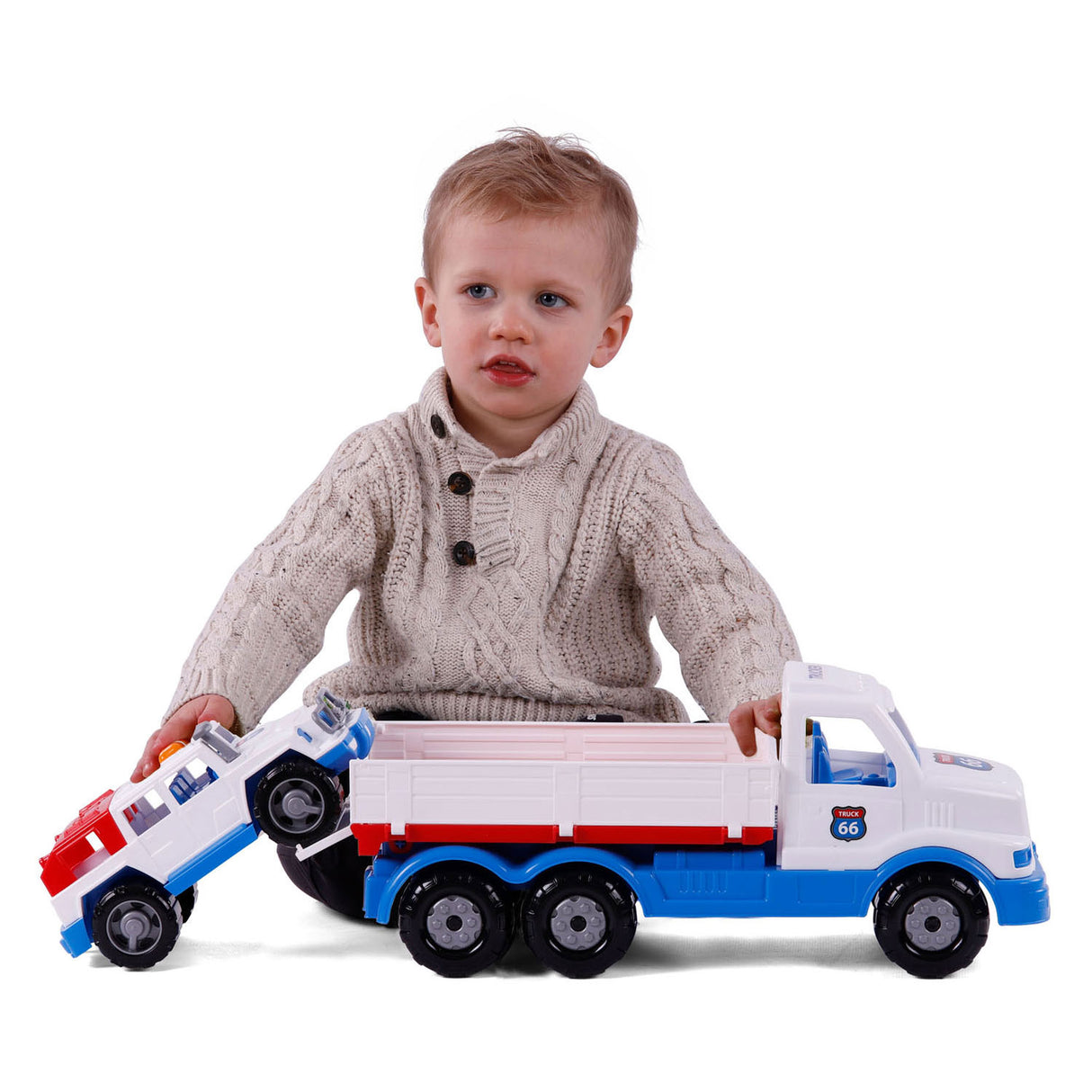 Cavallino xl torpedo vrachtwagen met jeep, 46,6cm