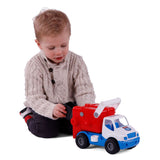 Cavallino grip vuilniswagen met rubberbanden, 29cm