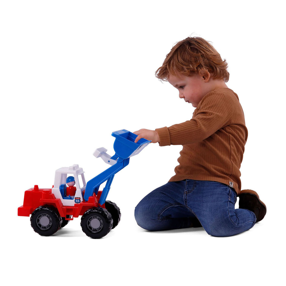 Cavallino graafmachine met speelfiguur