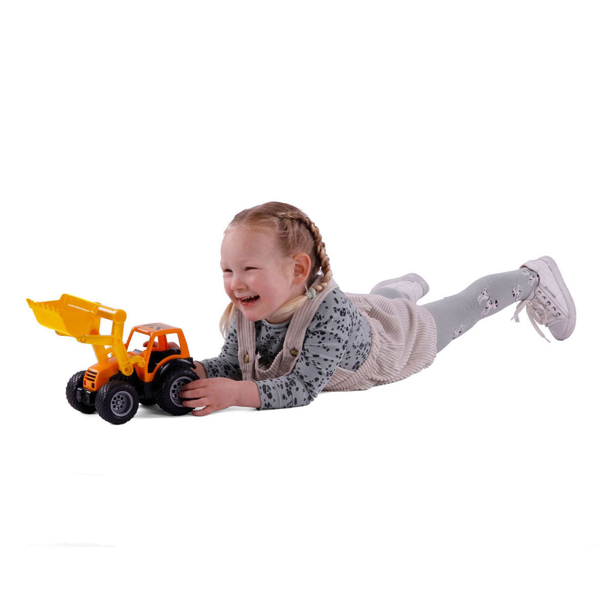 Cavallino grip tractor met rubberbanden, 32cm