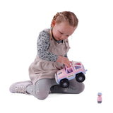 Cavallino jeep roze met 2 speelfiguren