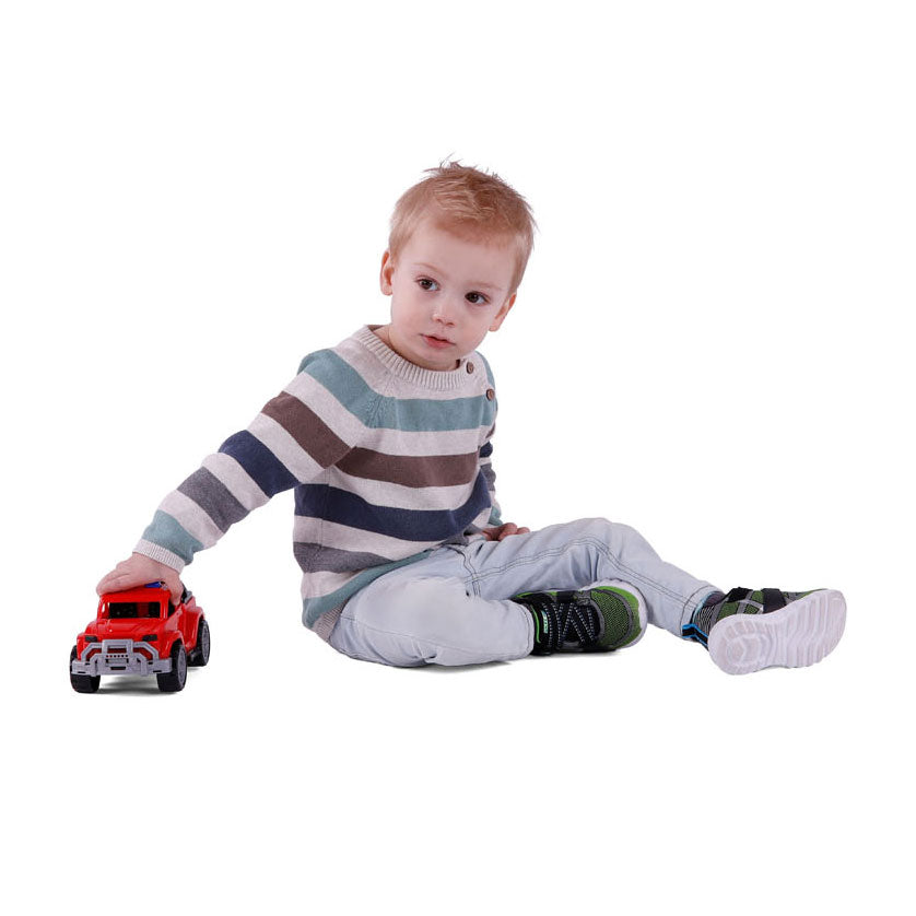 Cavallino trendy jeep rood, 22cm
