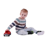 Cavallino trendy jeep rood, 22cm
