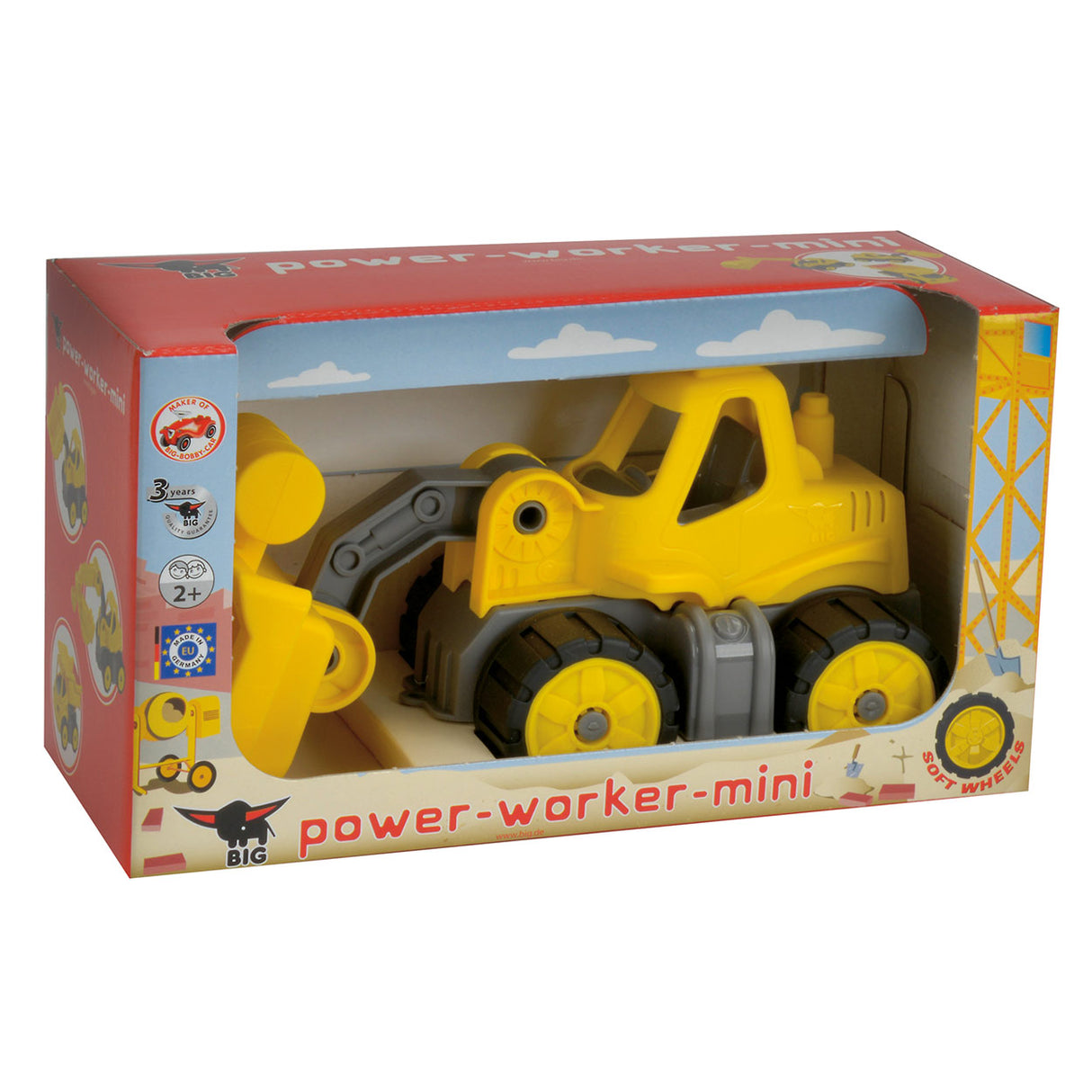 Big power worker mini shovel