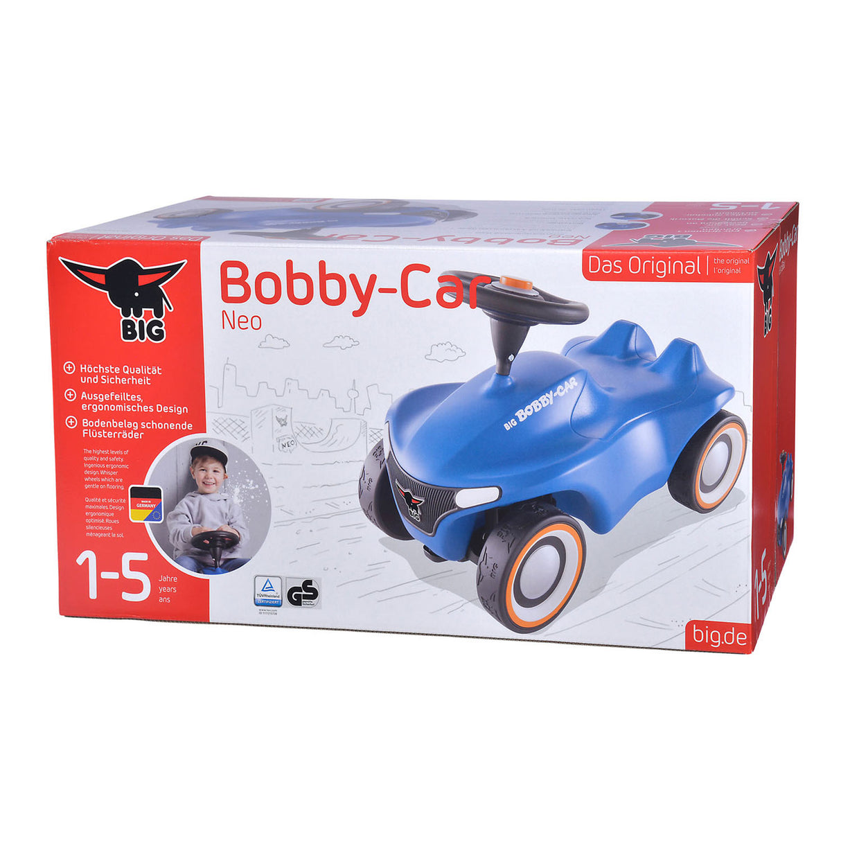 Big bobby car neo - blauw