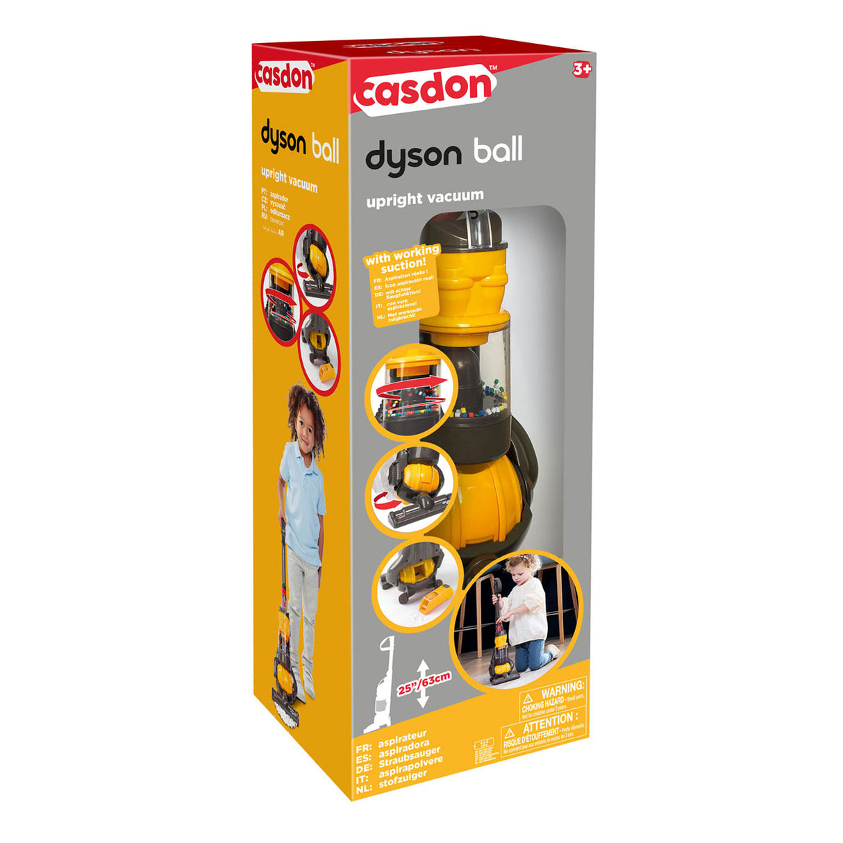 Casdon dyson ball speelgoed stofzuiger