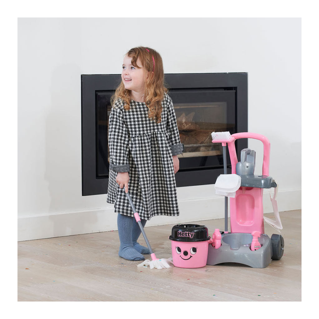 Casdon schoonmaak trolley hetty deluxe speelset