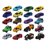 Majorette street cars auto's, 5st.