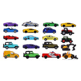 Majorette street cars auto's, 5st.