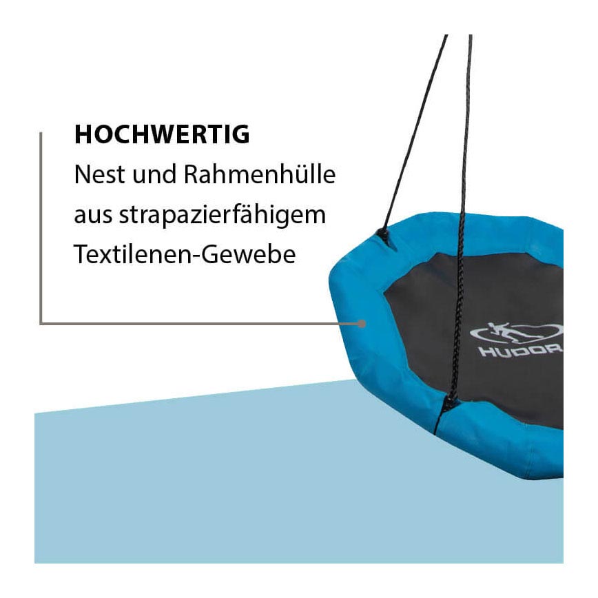 Hudora nestschommel octagon 90