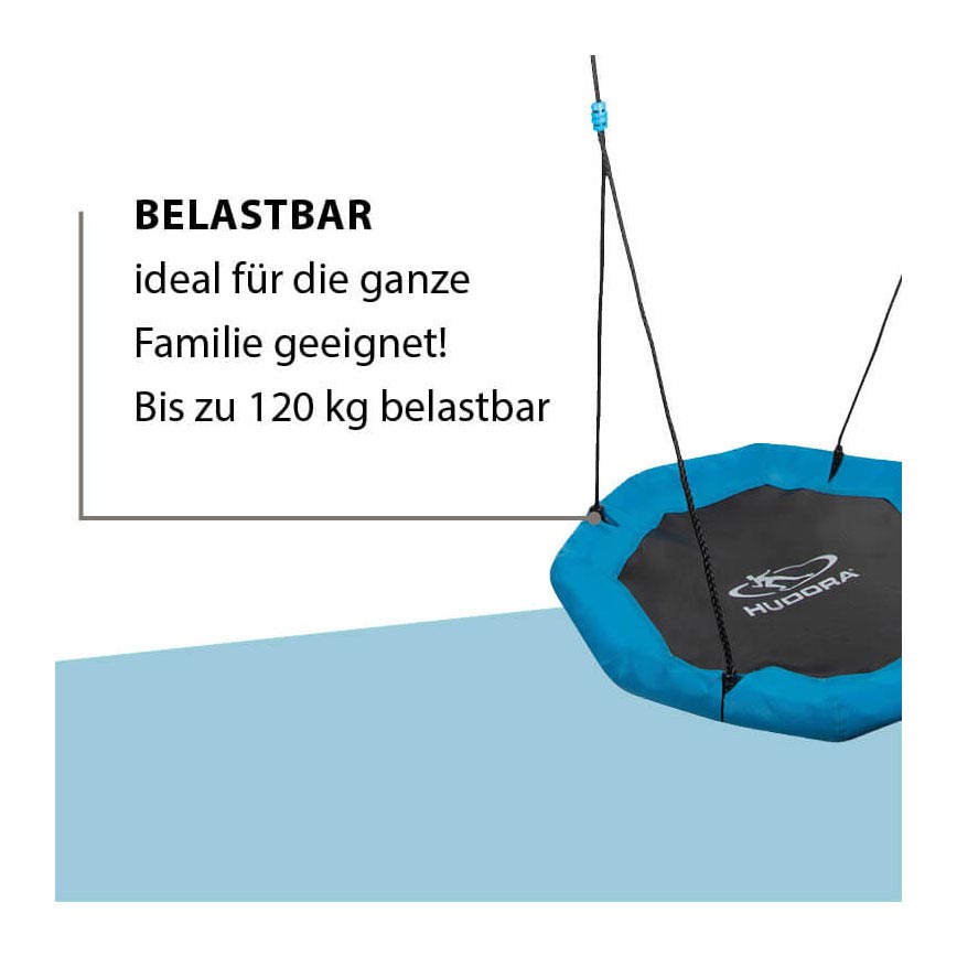 Hudora nestschommel octagon 90