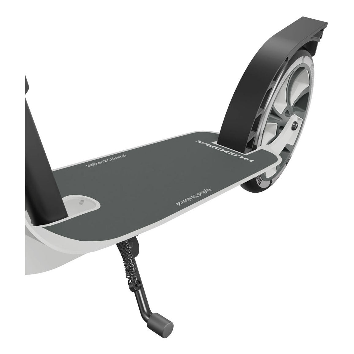 Hudora big wheel scooter step 215 advanced - ash