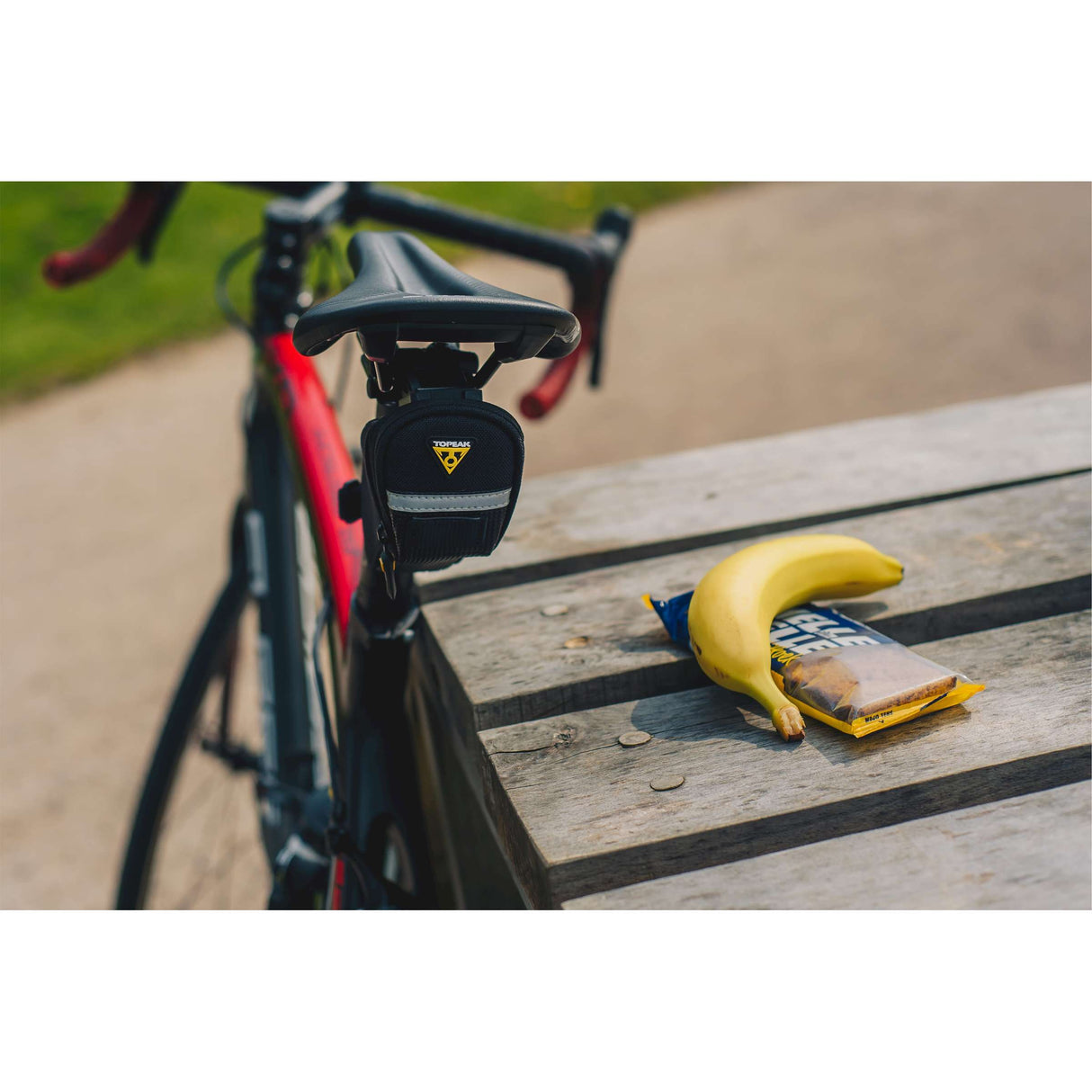 Topeak zadeltas Aero WP XS - Zwart
