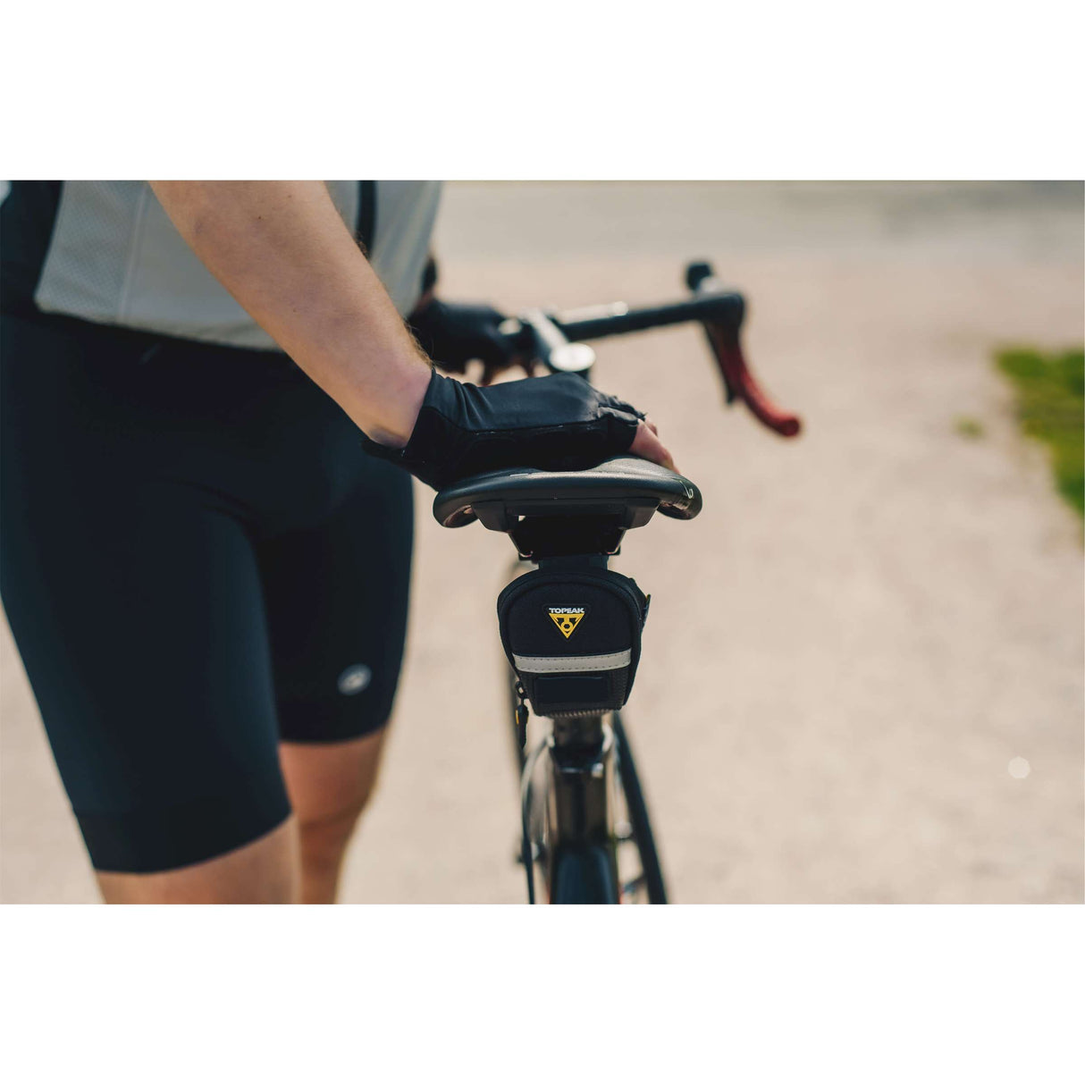 Topeak zadeltas Aero WP XS - Zwart