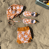 Seastar | oranje uv zonnehoed