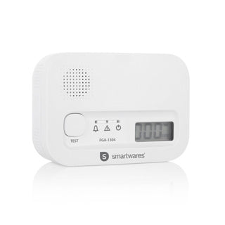 Smartwares fga-13041 koolmonoxidemelder 10 jaar sensor 3 jaar batterijen