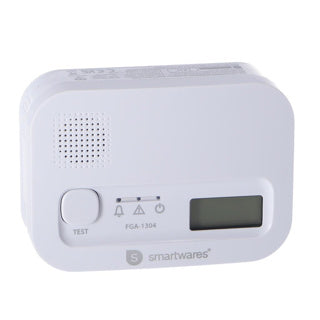 Smartwares fga-13041 koolmonoxidemelder 10 jaar sensor 3 jaar batterijen